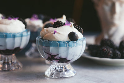 Blackberry Jasmine Parfaits