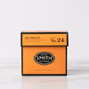 Black box of Big Hibiscus full-leaf herbal infusion sachets with Smith shield in center of box.